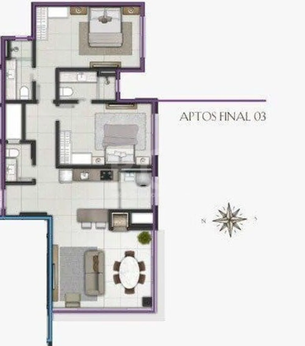 Casa, 3 quartos, 76 m² - Foto 3