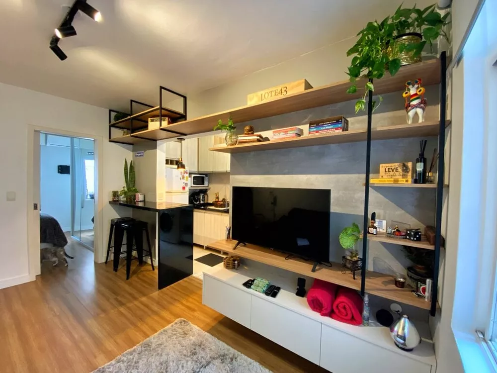 Apartamento à venda com 1 quarto, 37m² - Foto 3