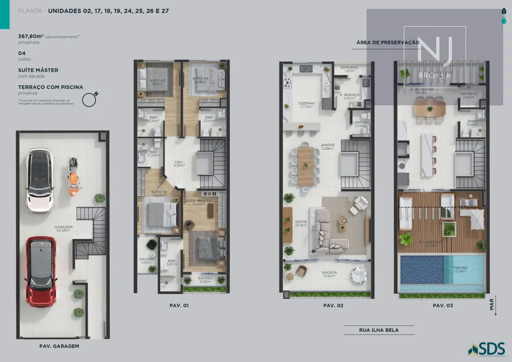Casa, 4 quartos, 368 m² - Foto 11