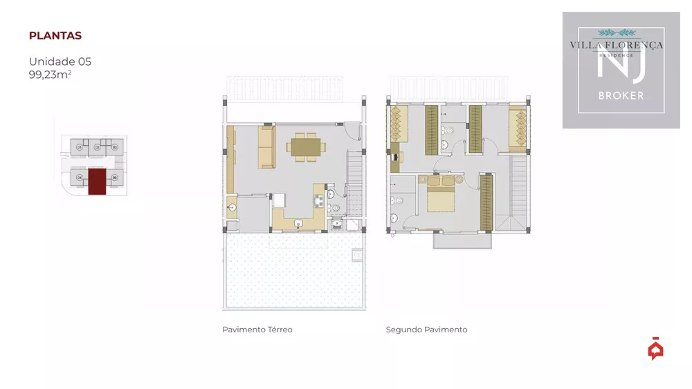 Sobrado, 3 quartos, 99 m² - Foto 4