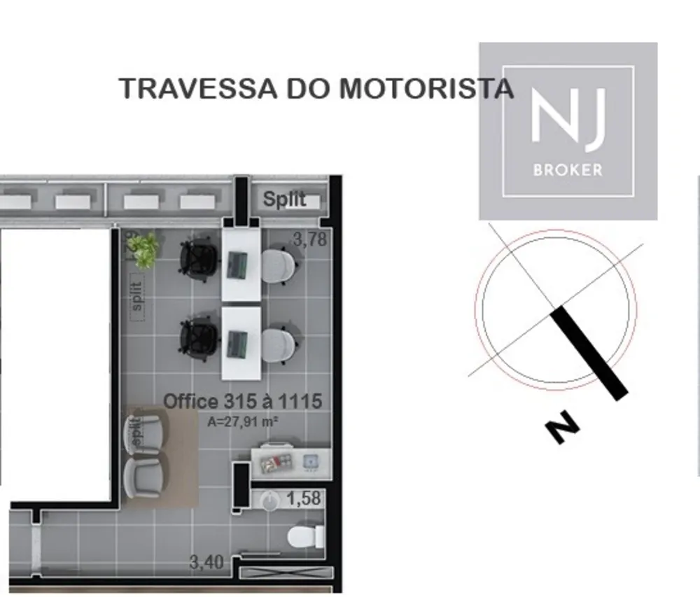 Sala-Conjunto, 27 m² - Foto 16