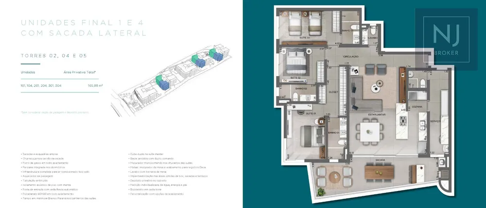 Apartamento, 3 quartos, 165 m² - Foto 11