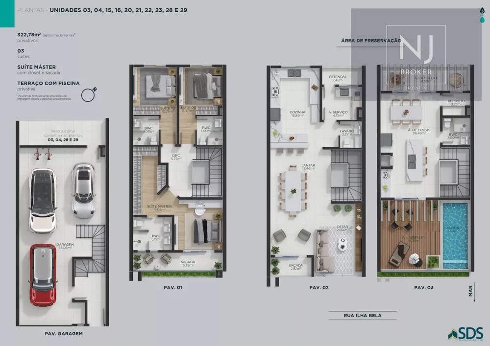 Casa, 3 quartos, 333 m² - Foto 3