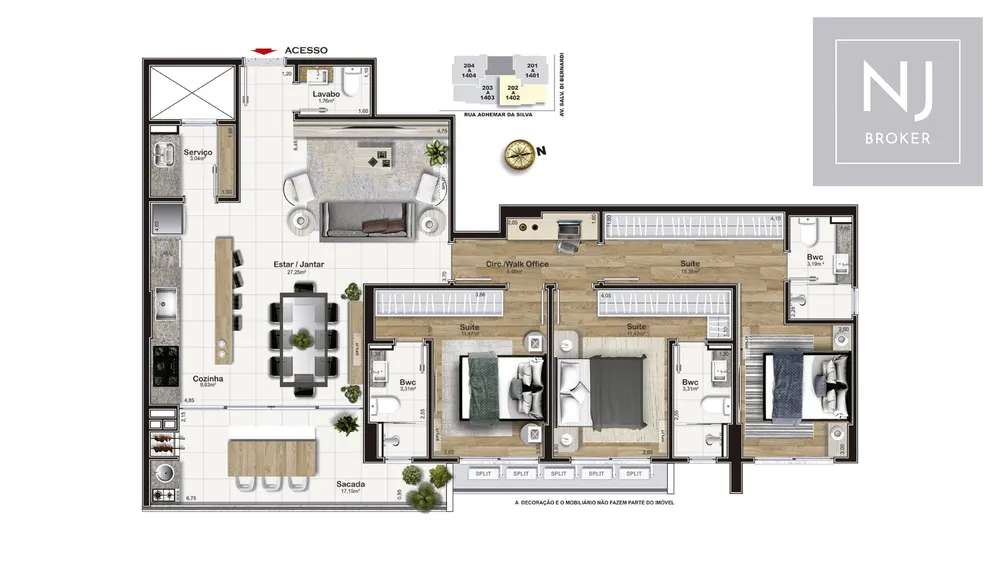 Apartamento, 3 quartos, 119 m² - Foto 13