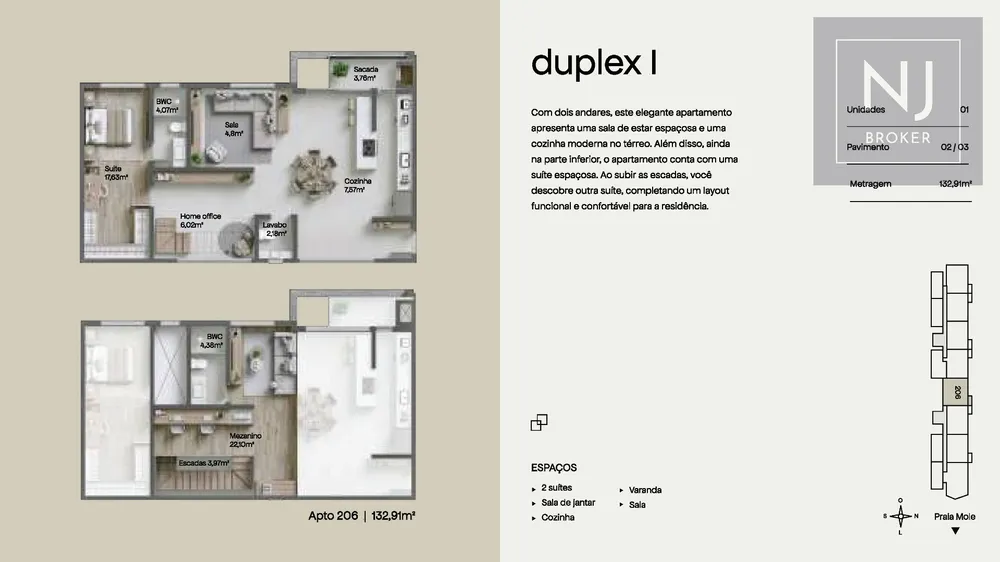 Apartamento, 2 quartos, 132 m² - Foto 11
