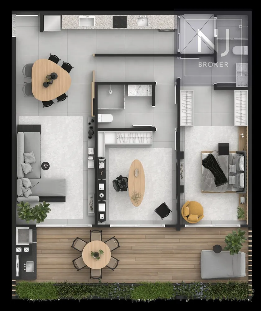 Apartamento, 2 quartos, 118 m² - Foto 13