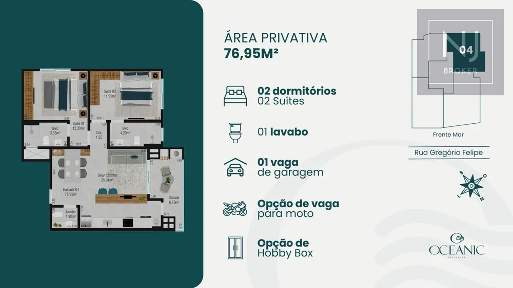 Apartamento, 2 quartos, 76 m² - Foto 16