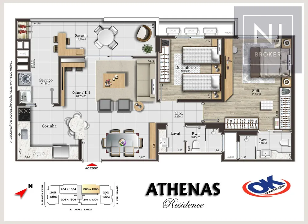 Apartamento, 2 quartos, 89 m² - Foto 2