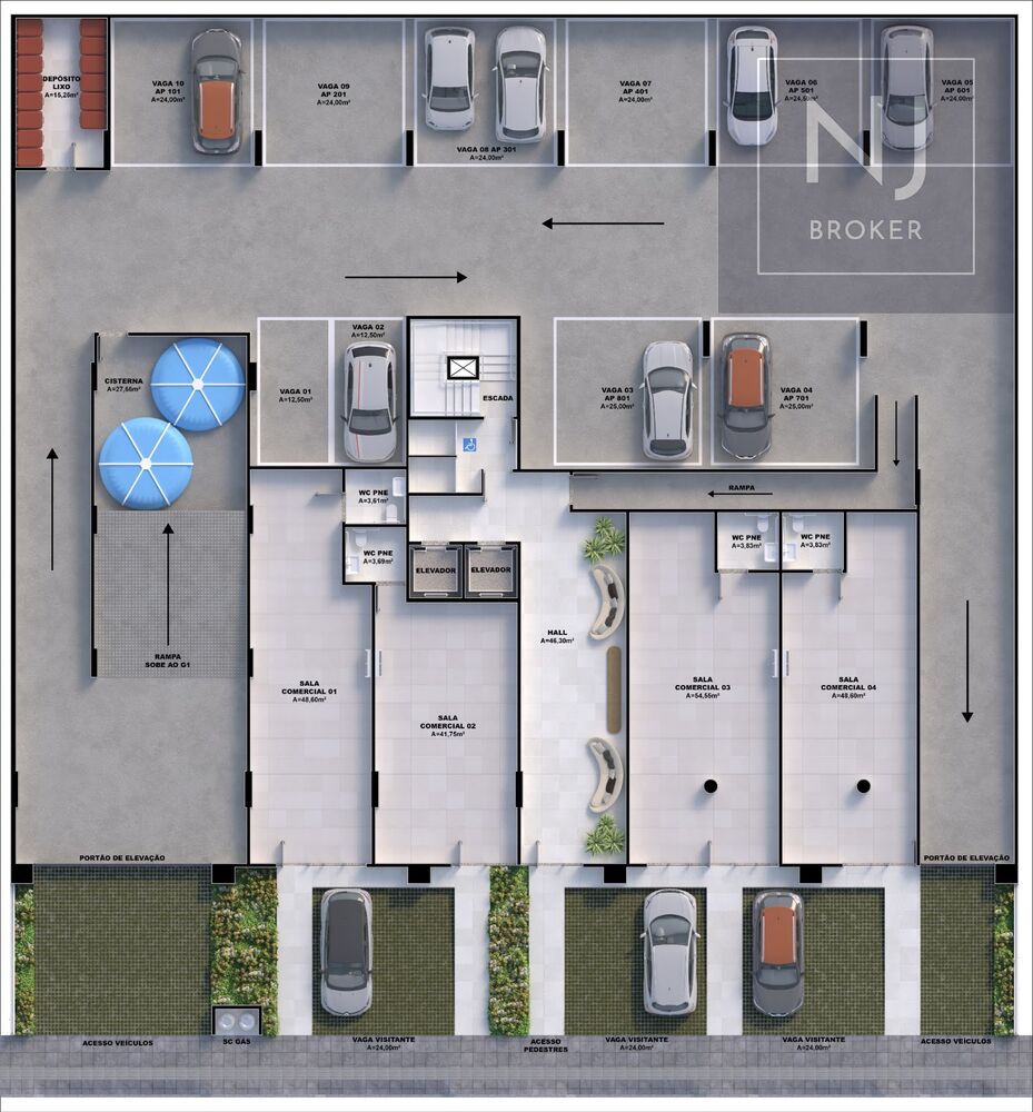 Apartamento à venda com 3 quartos, 95m² - Foto 5