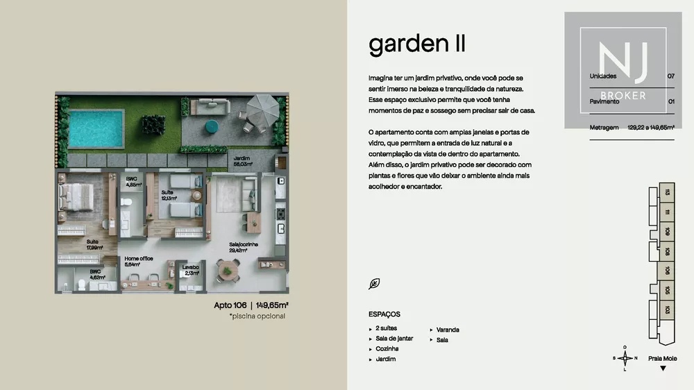 Apartamento, 2 quartos, 149 m² - Foto 3