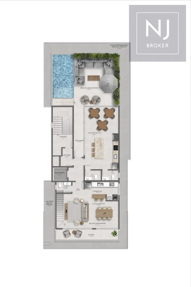 Apartamento, 2 quartos, 58 m² - Foto 1