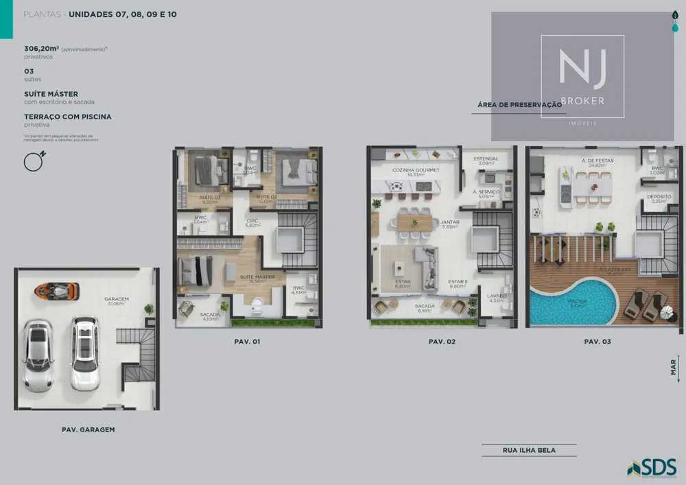Casa, 3 quartos, 306 m² - Foto 9