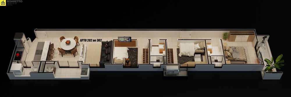 Apartamento, 2 quartos, 75 m² - Foto 10