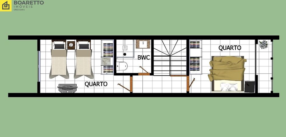 Casa, 2 quartos, 69 m² - Foto 3