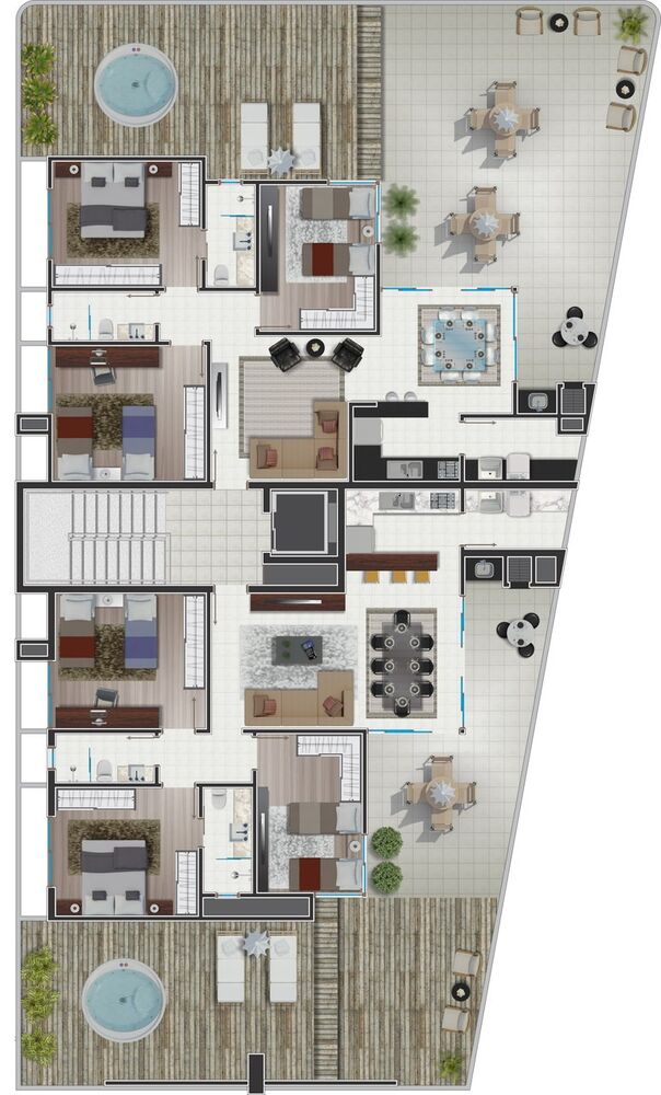 Cobertura, 2 quartos, 190 m² - Foto 15
