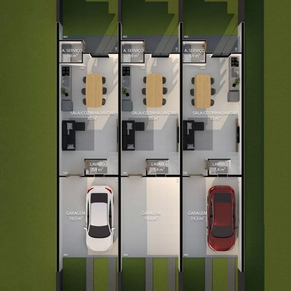 Casa, 3 quartos, 125 m² - Foto 6