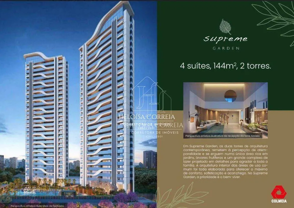 Apartamento, 4 quartos, 144 m² - Foto 1