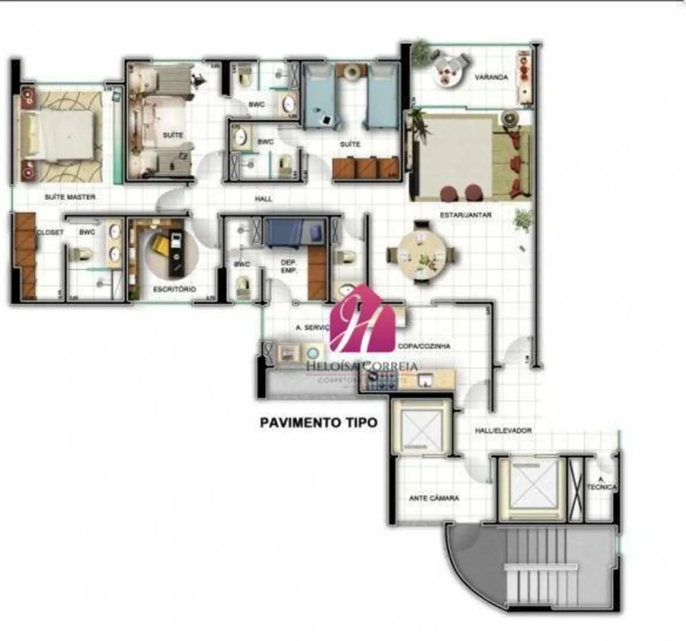 Apartamento, 3 quartos, 130 m² - Foto 1