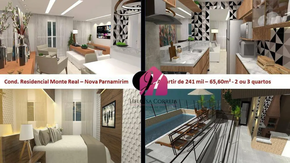 Apartamento, 3 quartos, 65 m² - Foto 1