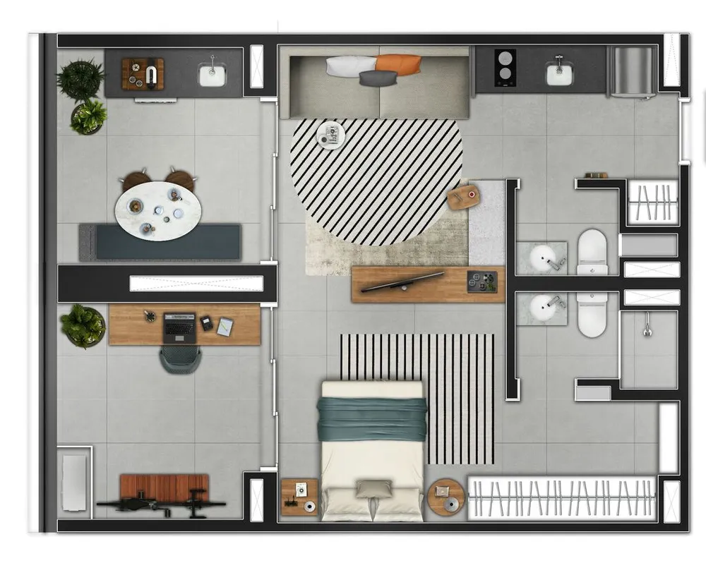 Apartamento, 1 quarto, 29 m² - Foto 5