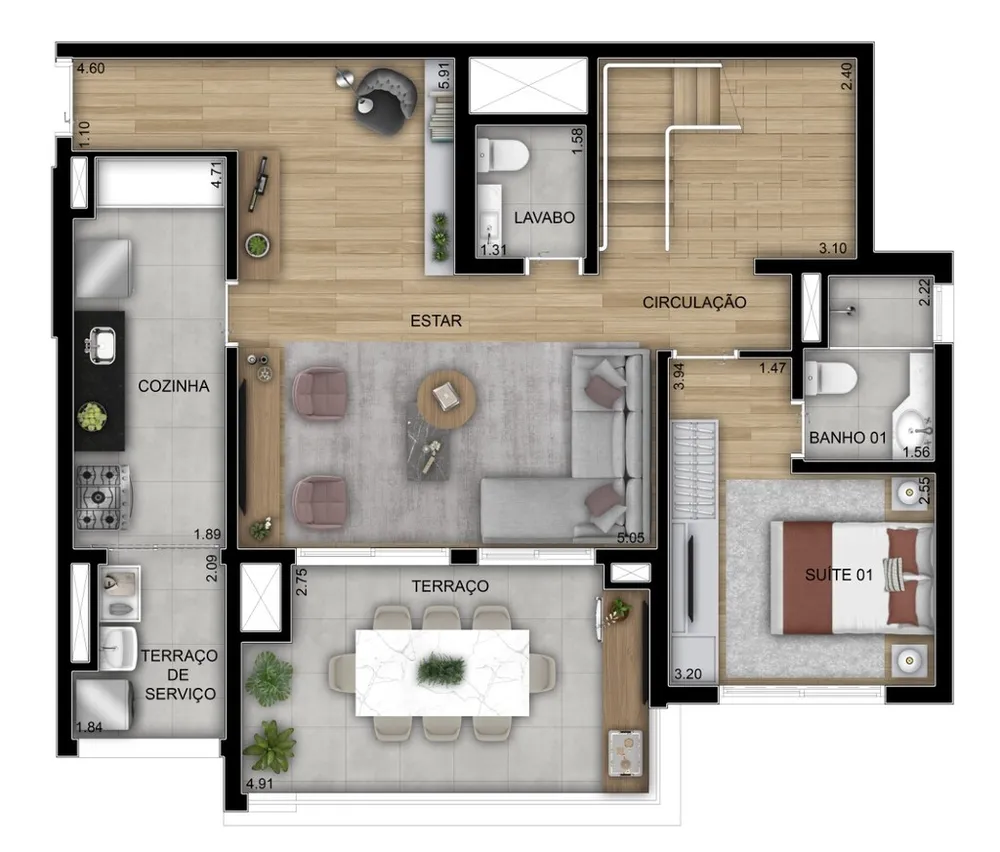 Apartamento, 3 quartos, 86 m² - Foto 18