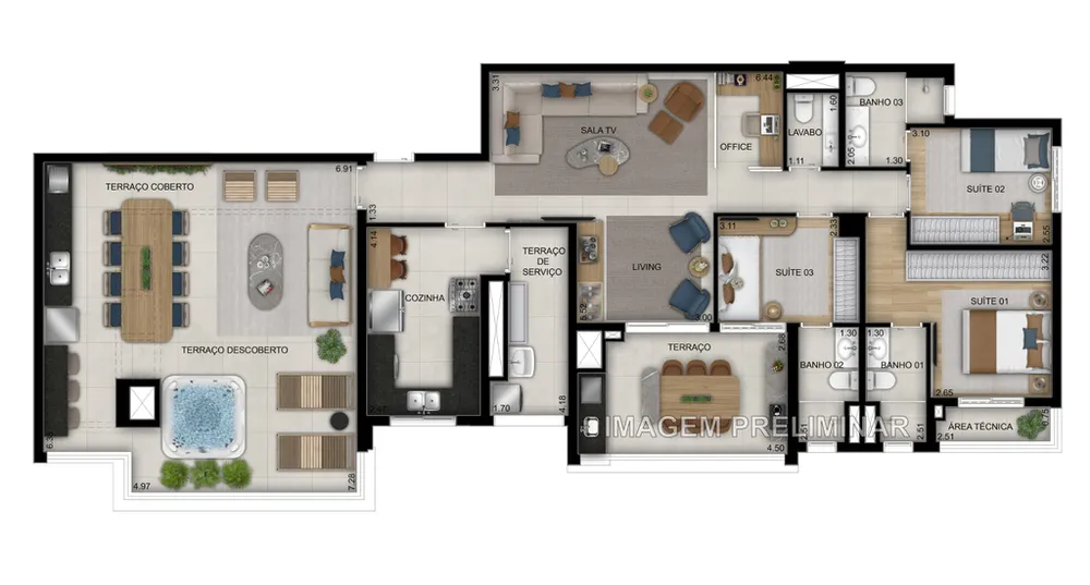 Apartamento, 2 quartos, 68 m² - Foto 16