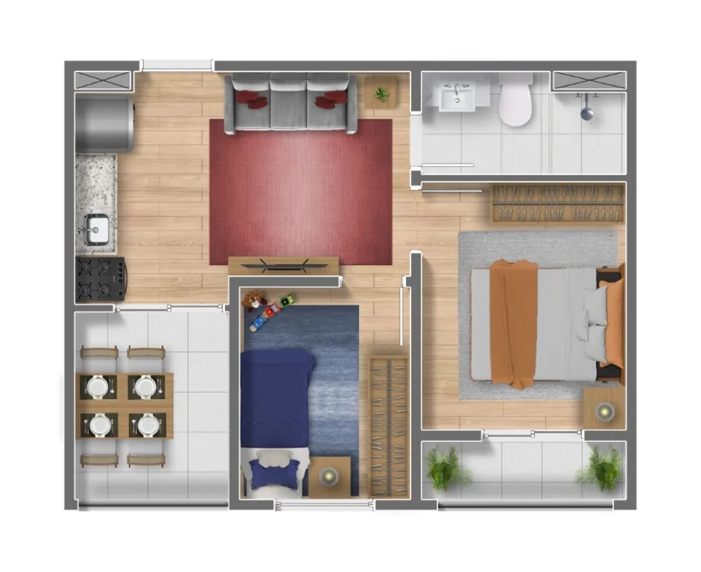 Apartamento, 1 quarto, 27 m² - Foto 19