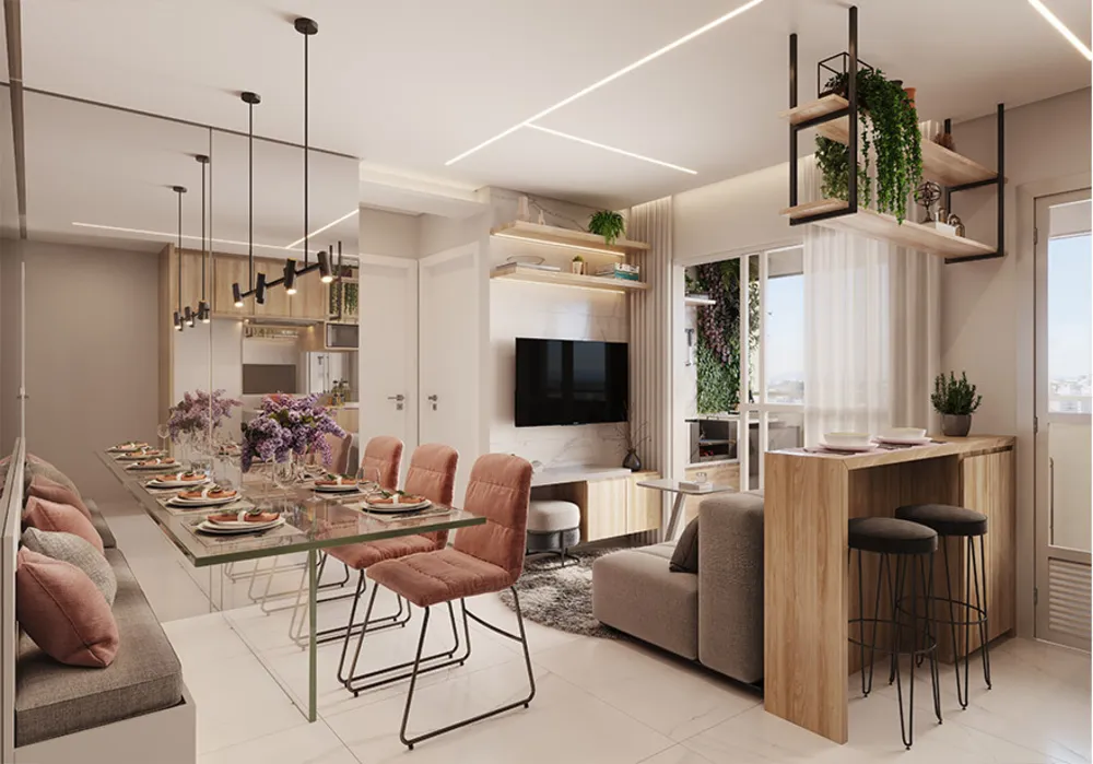 Apartamento, 2 quartos, 49 m² - Foto 3