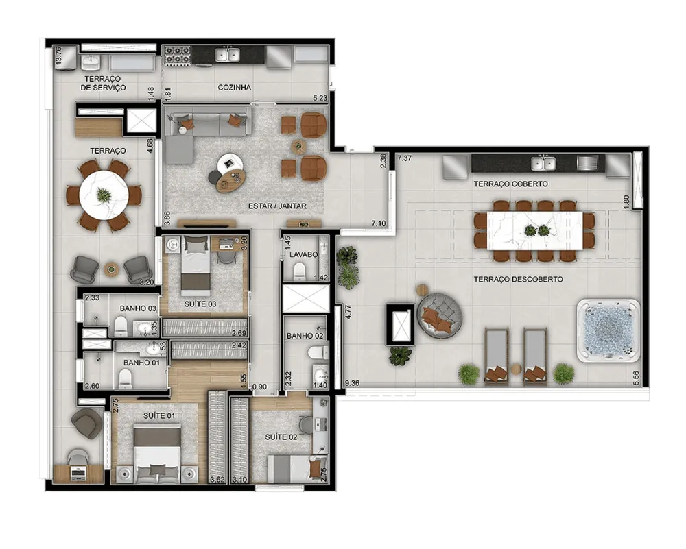 Apartamento, 3 quartos, 90 m² - Foto 16