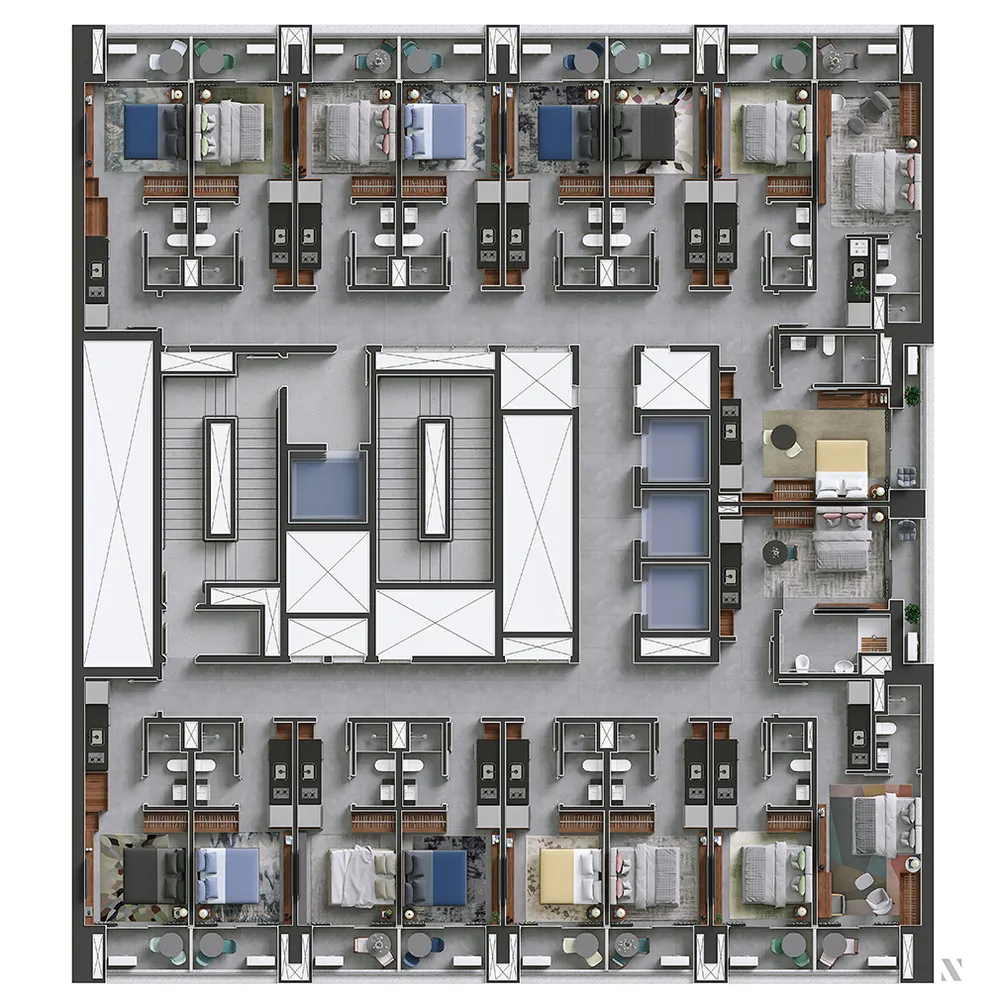 Apartamento, 1 quarto, 39 m² - Foto 16