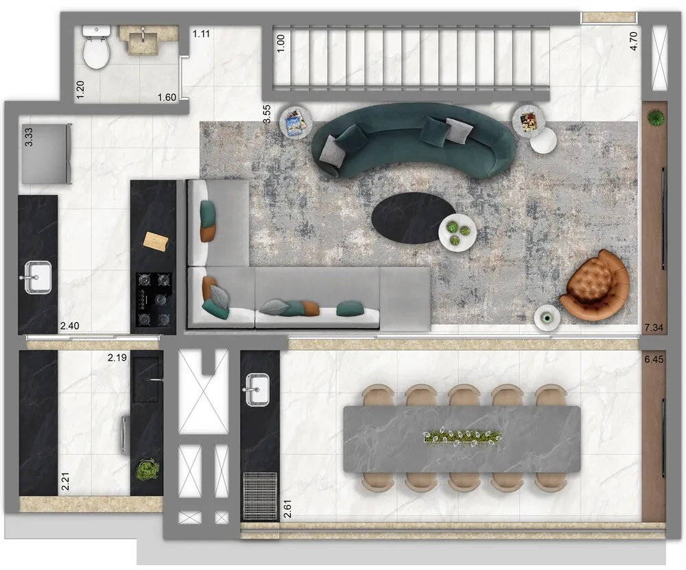 Apartamento, 3 quartos, 185 m² - Foto 13