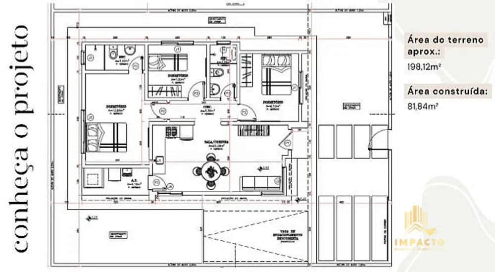 Casa, 3 quartos, 82 m² - Foto 14