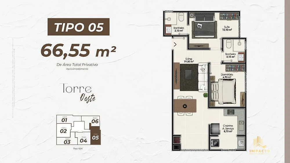 Apartamento, 2 quartos, 62 m² - Foto 8