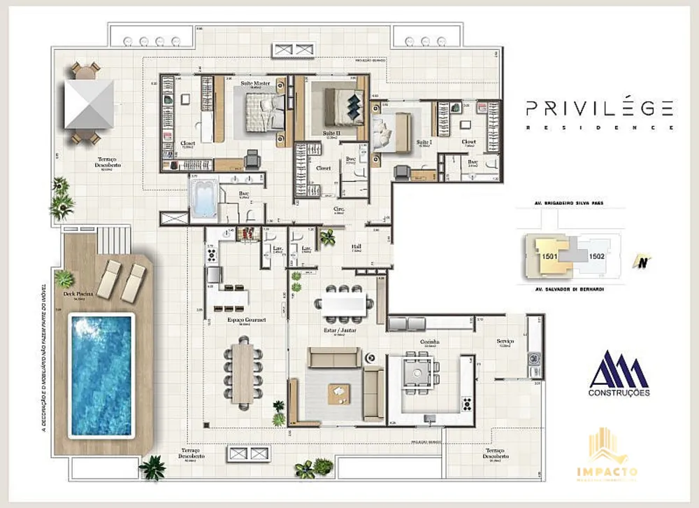 Apartamento, 3 quartos, 130 m² - Foto 7