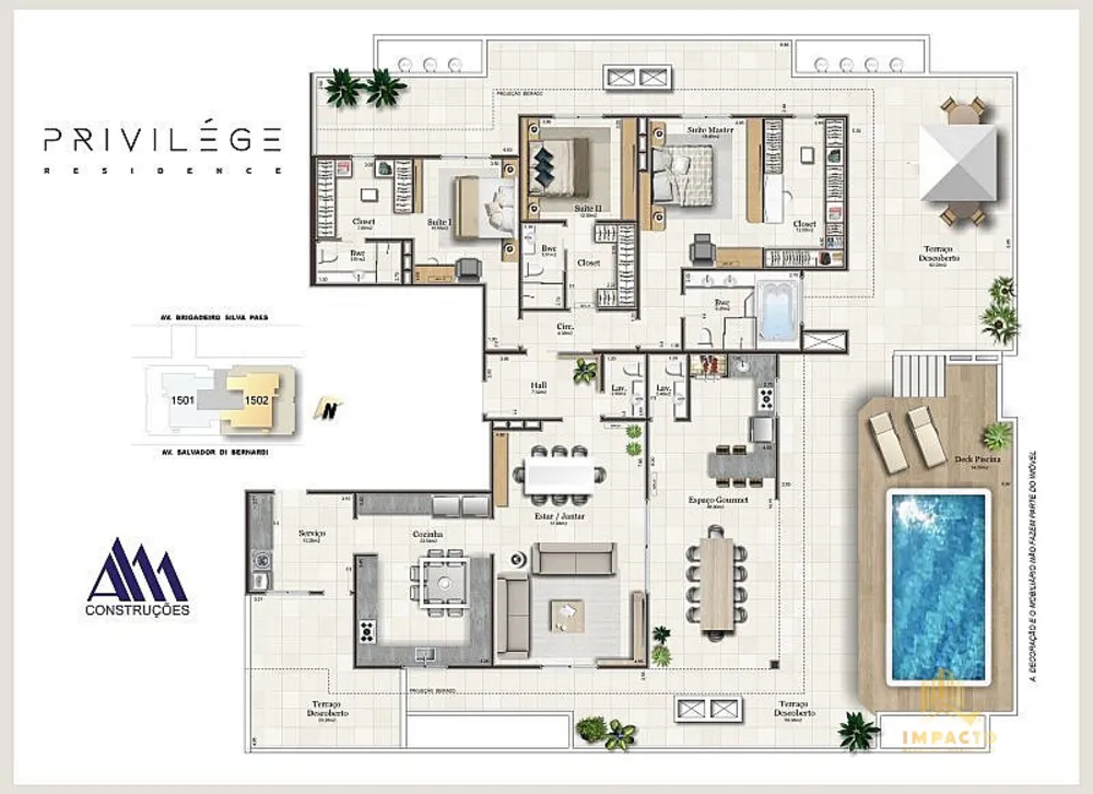 Apartamento, 3 quartos, 130 m² - Foto 6