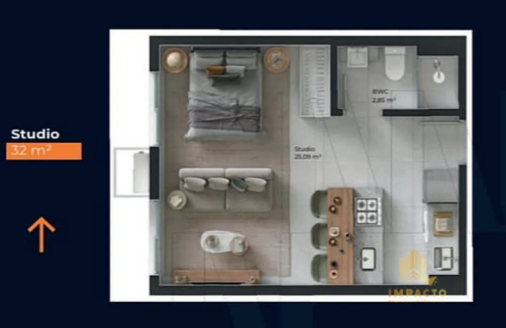 Apartamento, 2 quartos, 53 m² - Foto 5