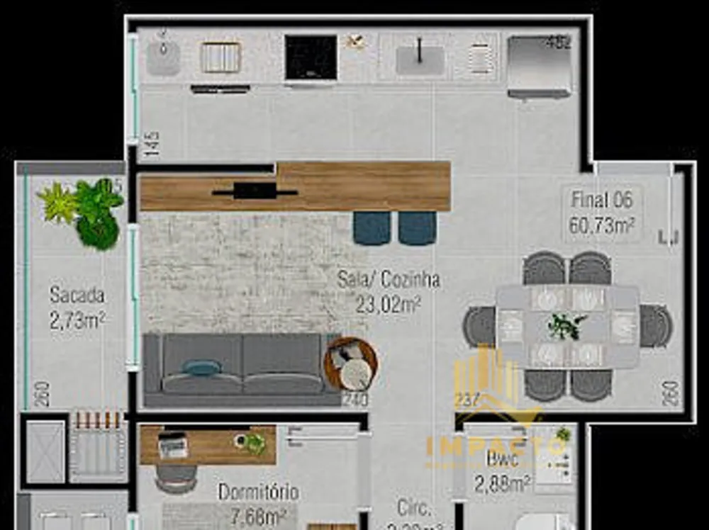 Apartamento, 2 quartos, 63 m² - Foto 18