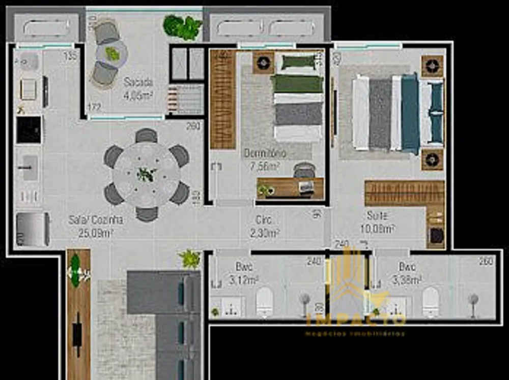 Apartamento, 2 quartos, 63 m² - Foto 17