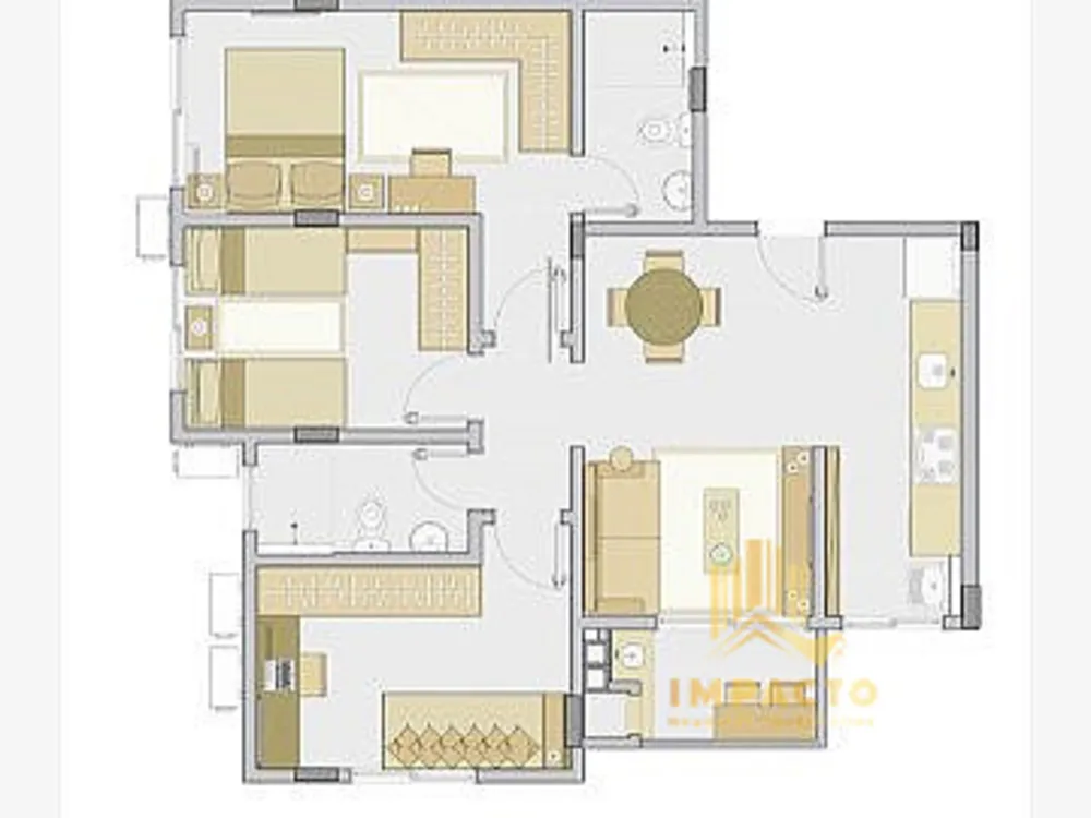 Apartamento, 3 quartos, 82 m² - Foto 2