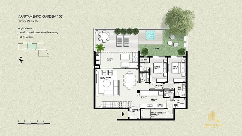 Apartamento, 3 quartos, 138 m² - Foto 11