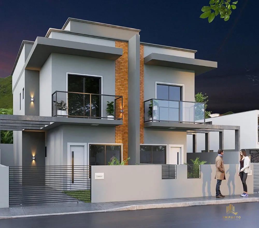 Sobrado, 2 quartos, 68 m² - Foto 1