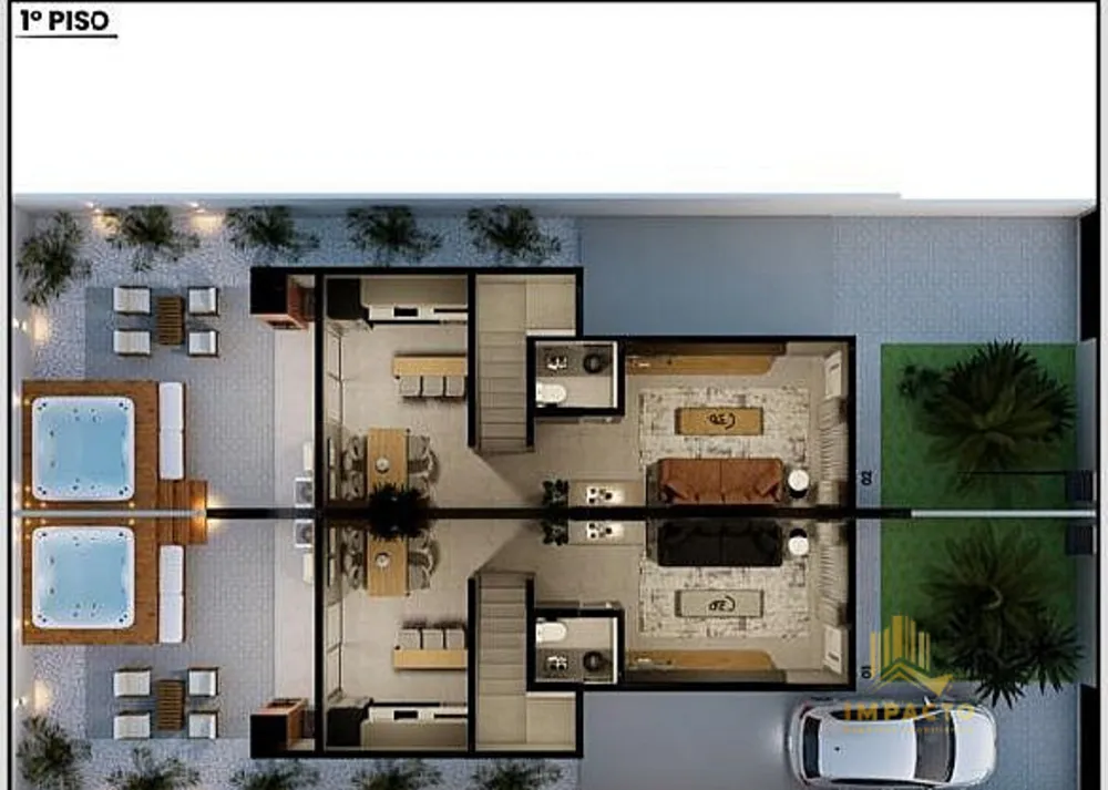 Sobrado, 2 quartos, 68 m² - Foto 8