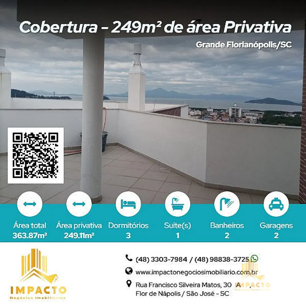 Cobertura, 3 quartos, 249 m² - Foto 1