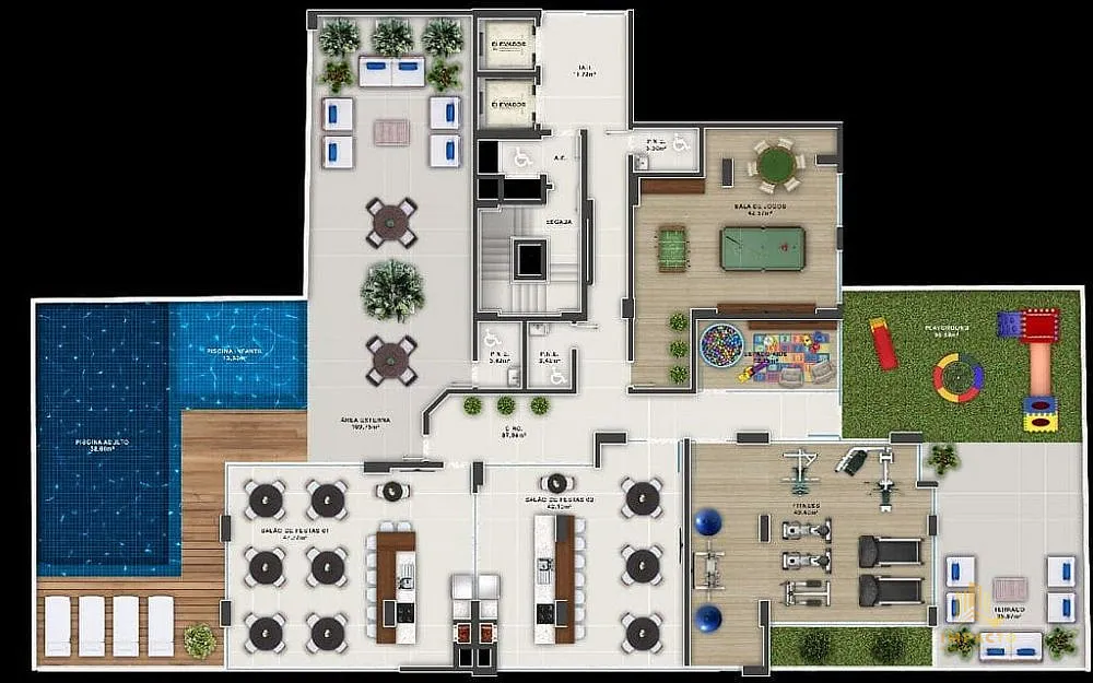 Apartamento, 2 quartos, 70 m² - Foto 2