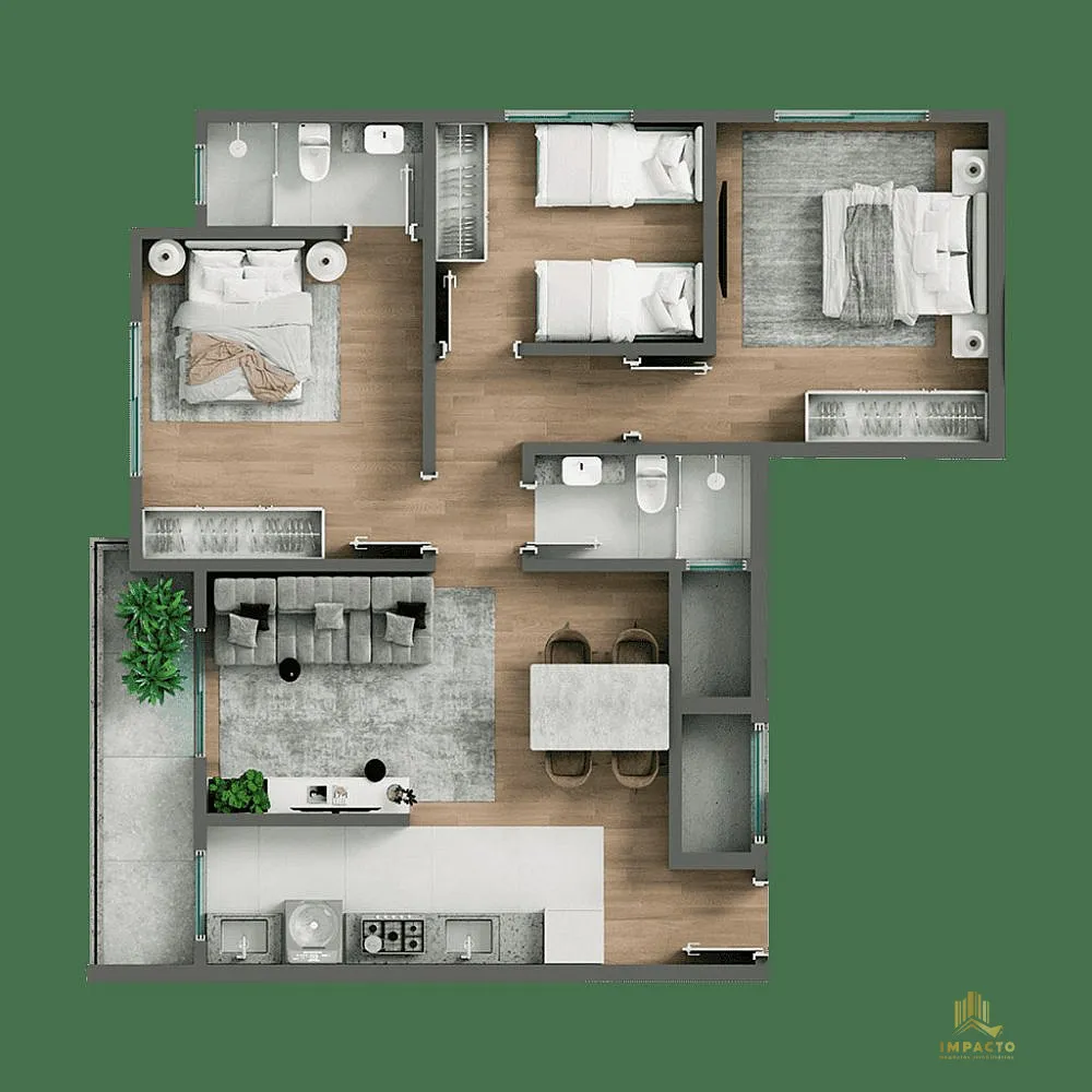 Apartamento, 2 quartos, 85 m² - Foto 14