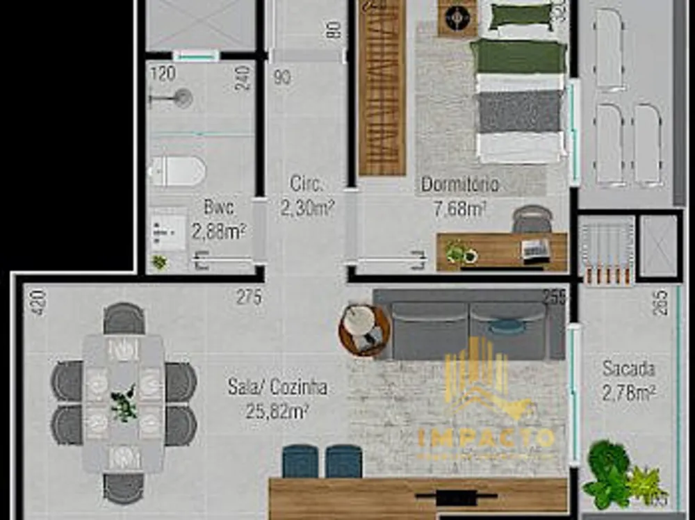 Apartamento, 2 quartos, 63 m² - Foto 16