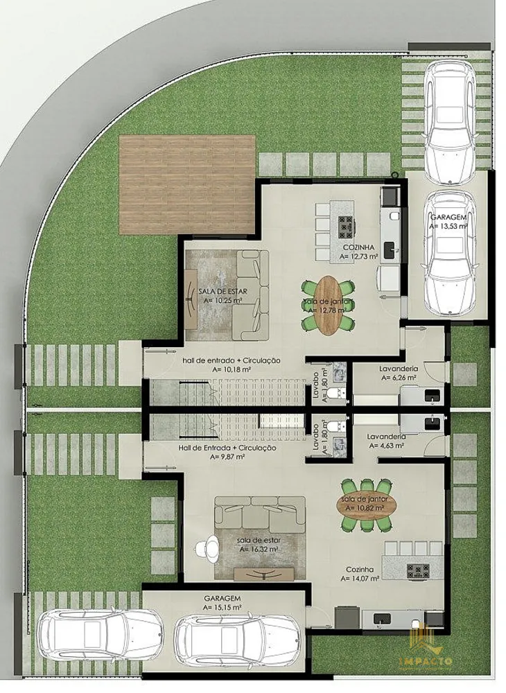 Sobrado, 3 quartos, 97 m² - Foto 9