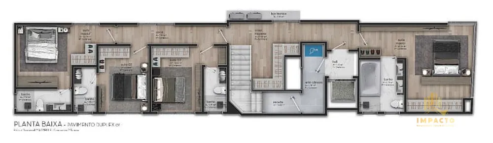 Apartamento, 3 quartos, 135 m² - Foto 3