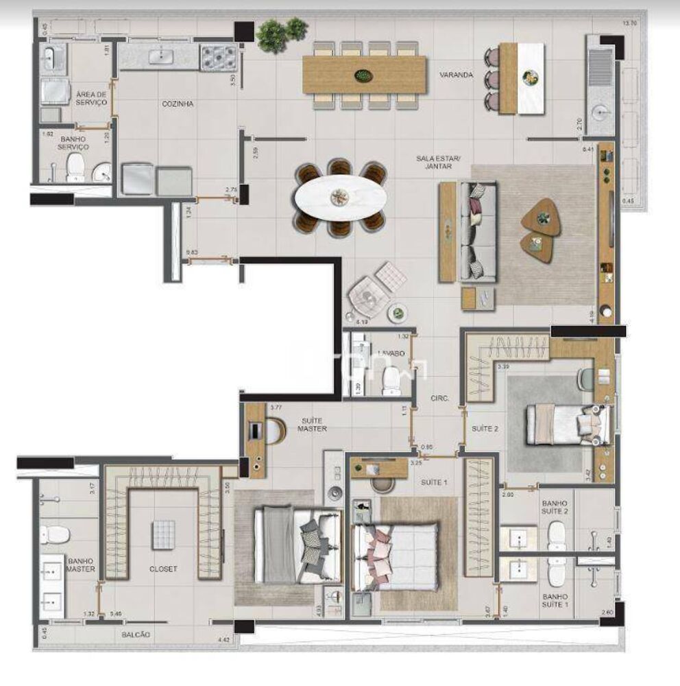 Cobertura à venda com 3 quartos, 152m² - Foto 2