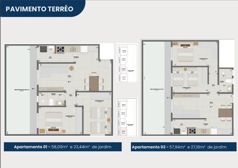 Apartamento, 2 quartos, 57 m² - Foto 11